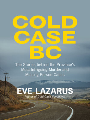 cover image of Cold Case BC